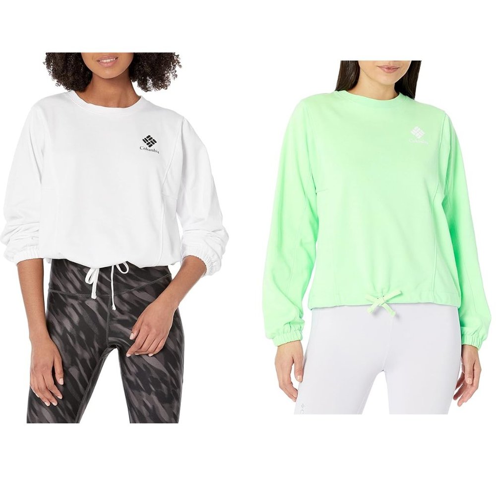 SOILED Columbia Women Trek Seasonal Fleece Sweatshirt Size XS-XL $50 C864